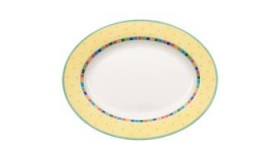 Twist Alea Limone Oval Platter Sm